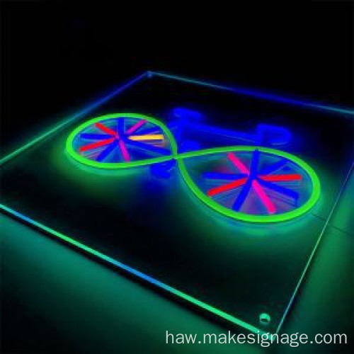 Nā kikowaena like 3D Neon
